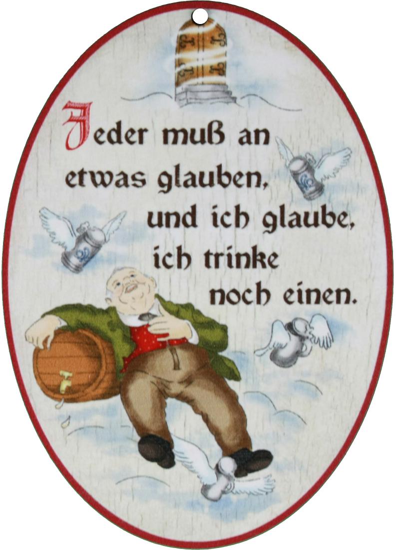Holz Spruchschilder bunt bedruckt
