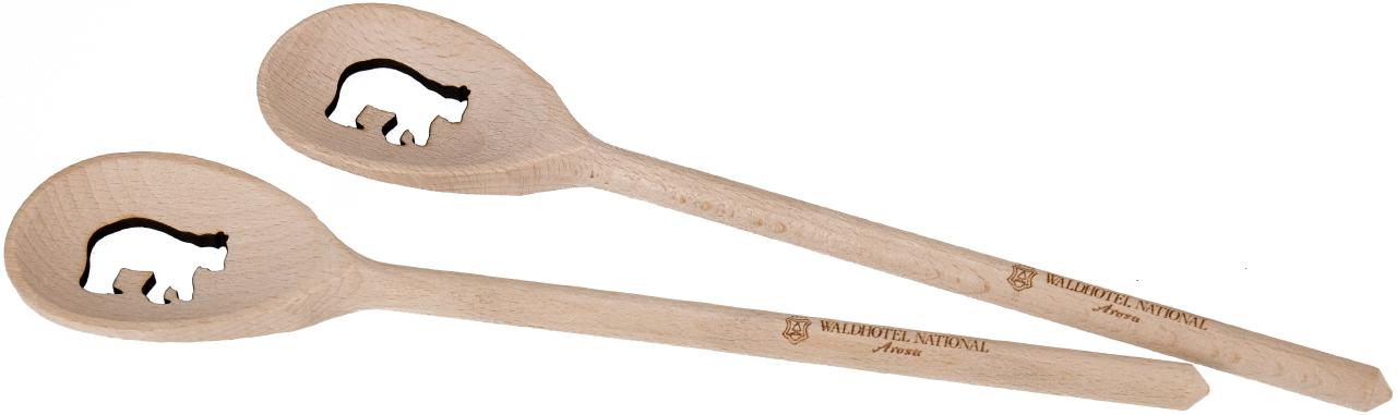Individualisierter Holz Kochloeffel