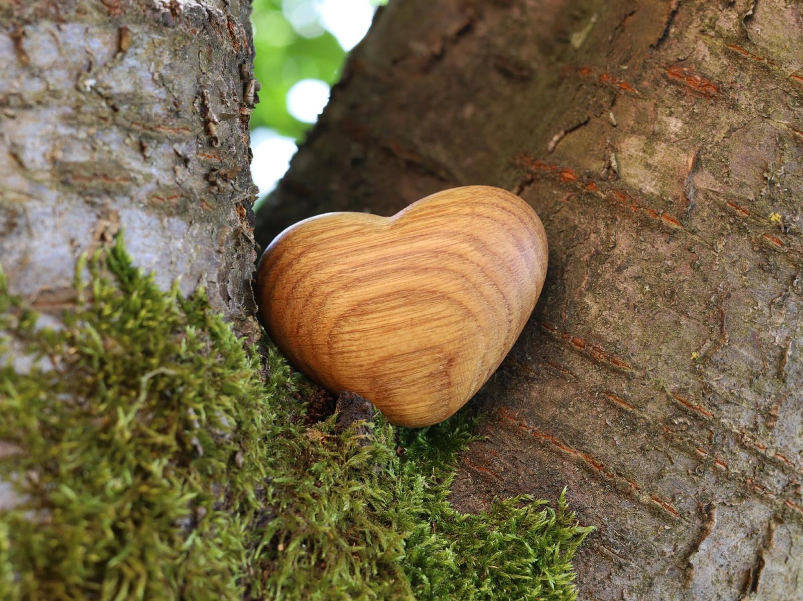 Holz Herz Handschmeichler