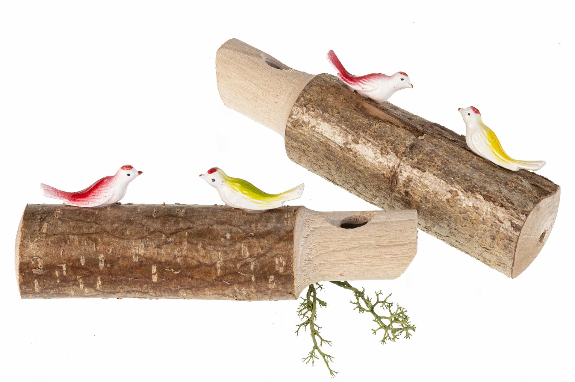 Schwarzwaelder Kuckuckspfeife aus Haselnuss Holz