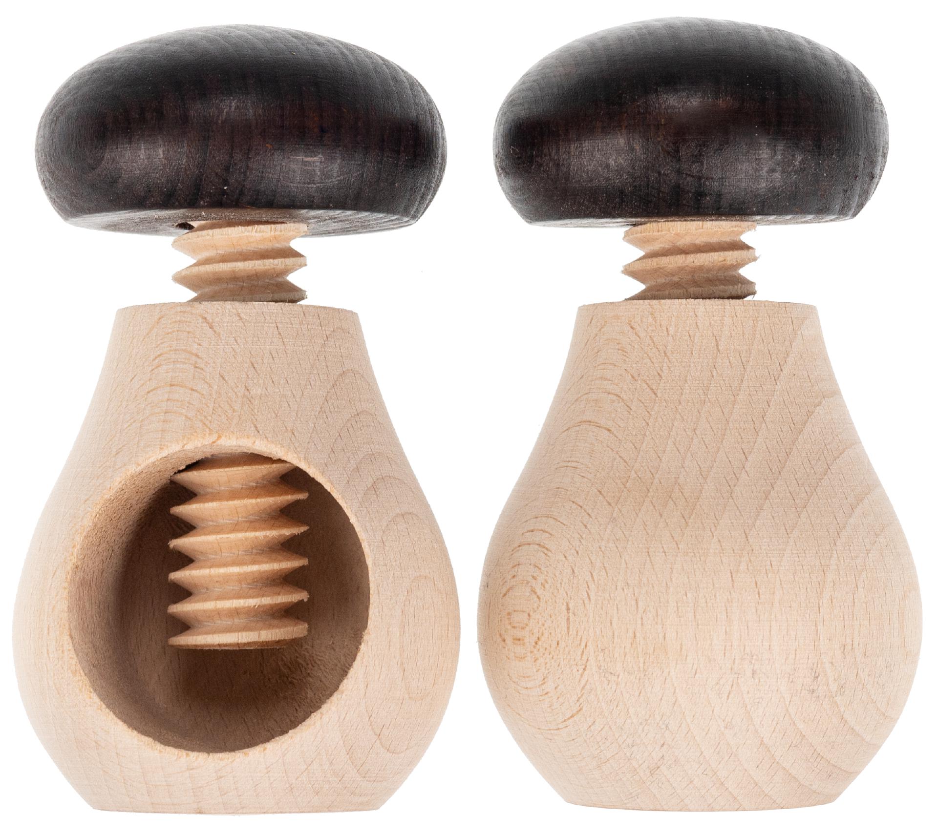 Nussschraube/Nussknacker aus Buche - Steinpilz Design