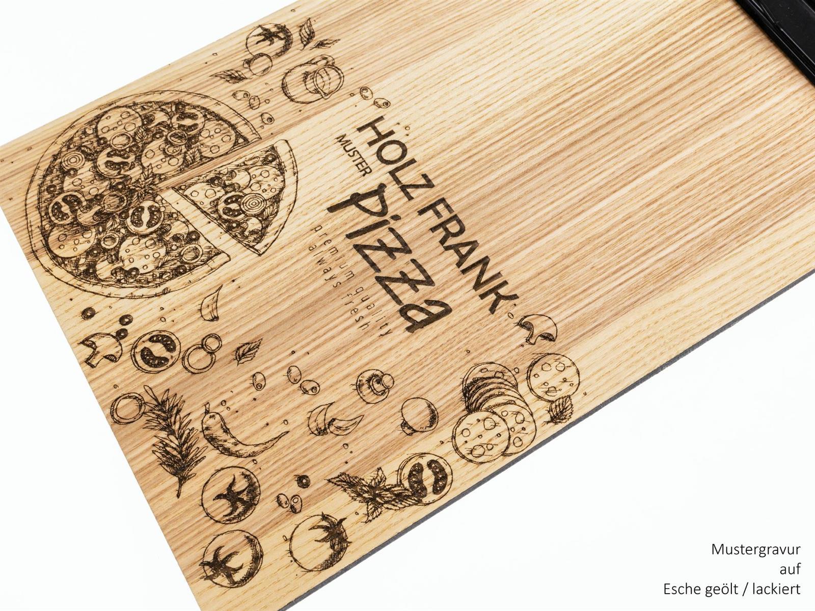 Holz Klemmbrett aus FSC Esche mit Kern