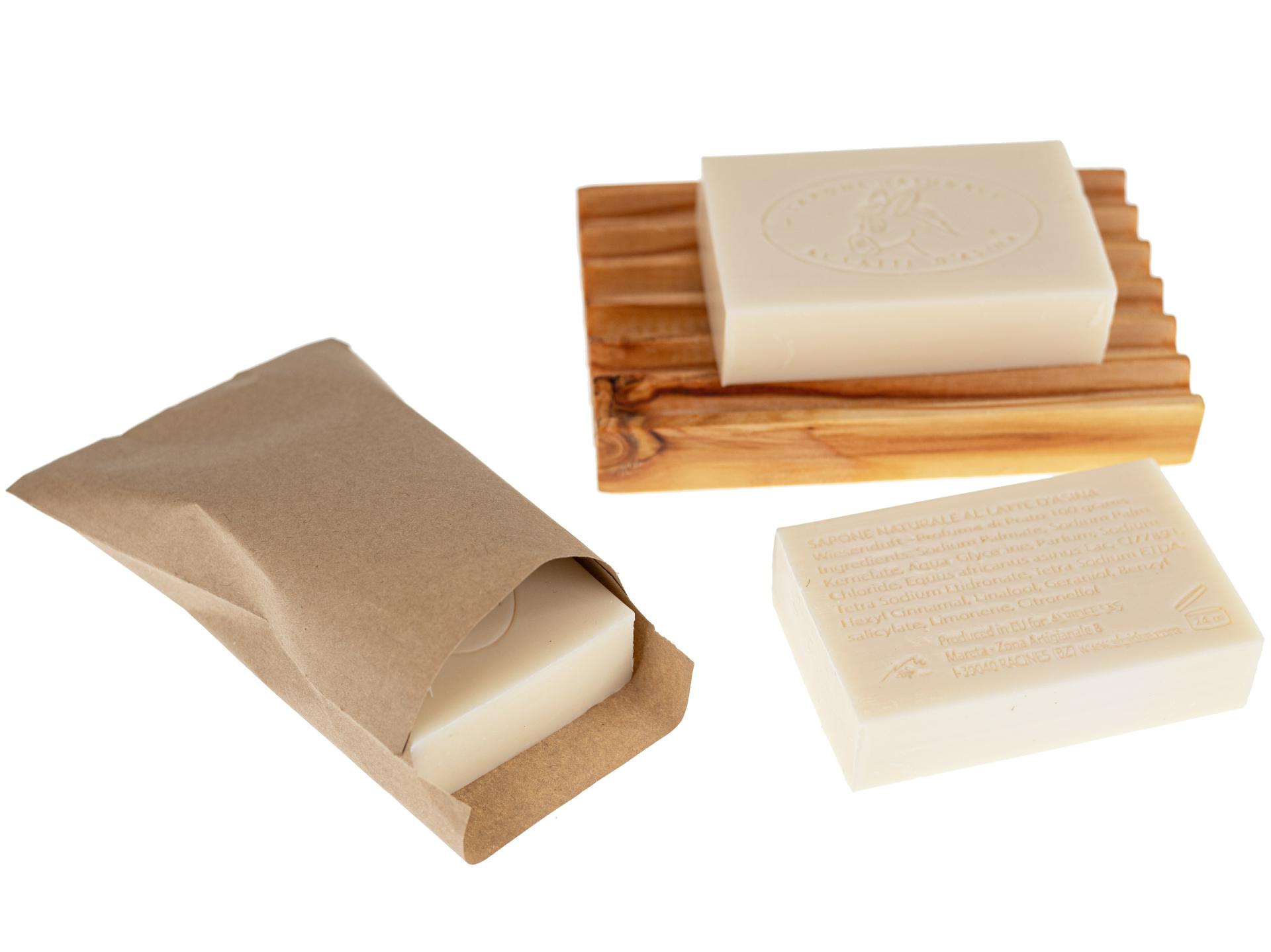 Naturseife mit Eselmilch Handgemachte Seife aus den Alpen Wiesenduft