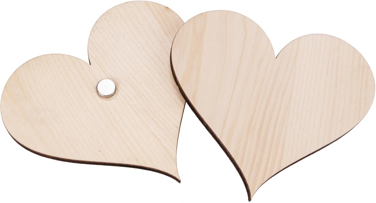 Zirbenherz mit Magnet