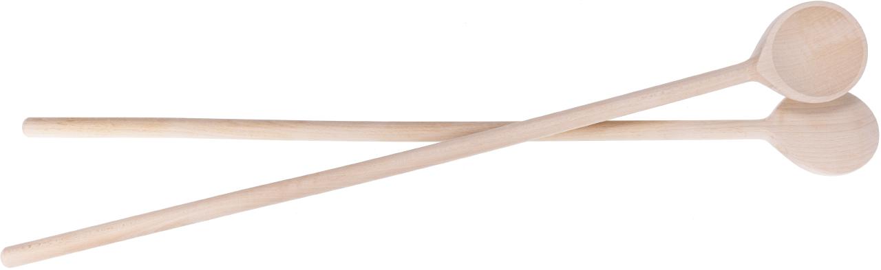 Holz Kochloeffel aus Buchenholz mit runder Laffe