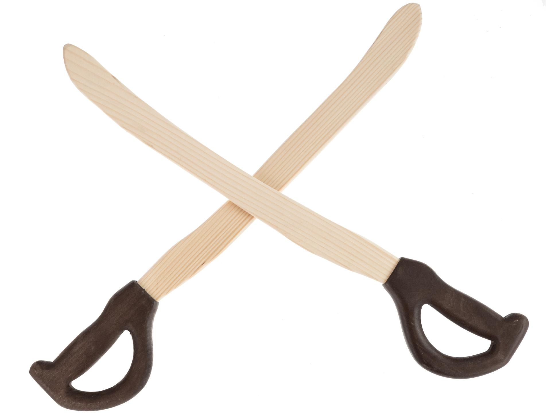 Robuster Fichtenholz Spiel-Säbel für Kinder | 56cm Leichtes Holzschwert