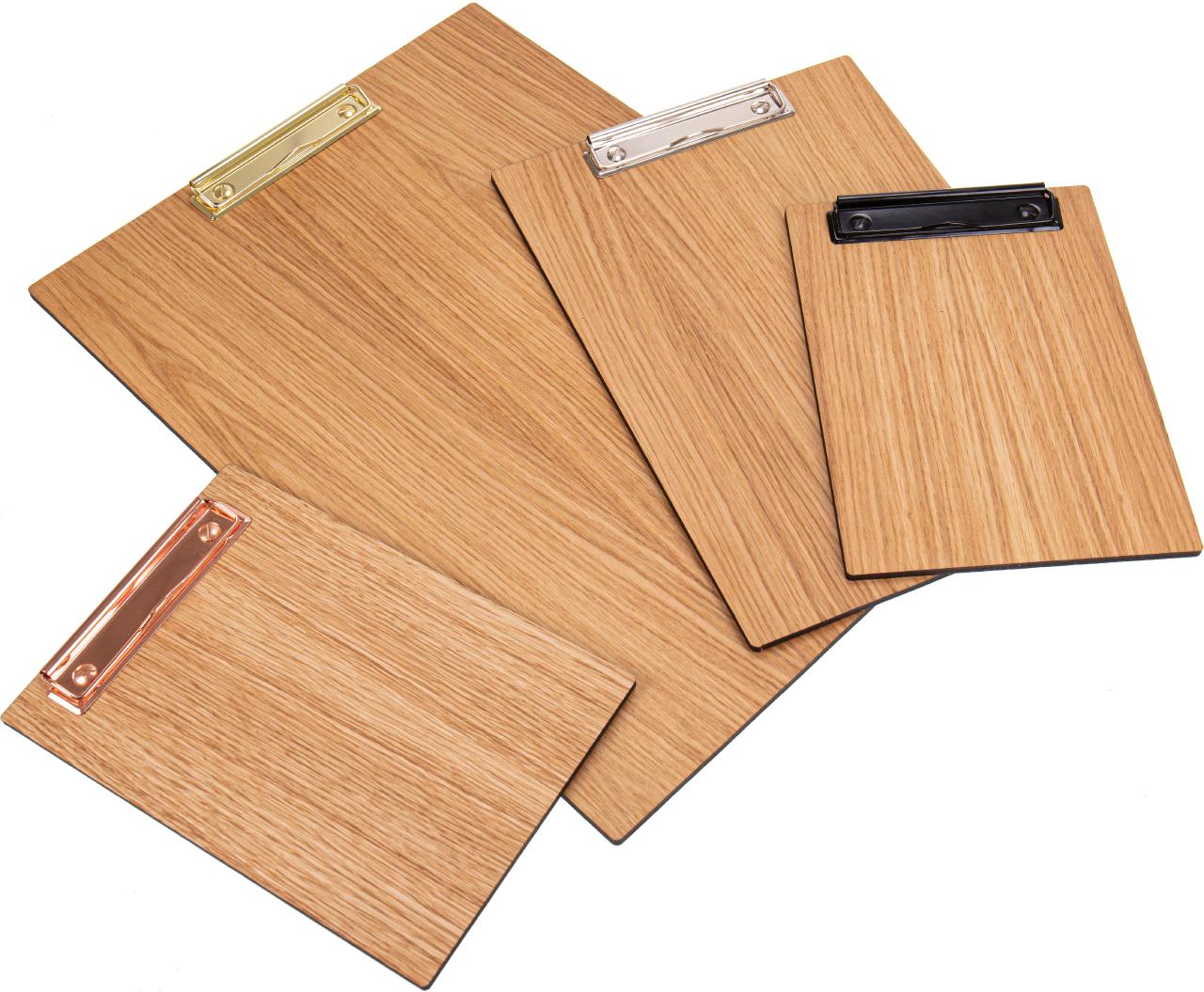 Holz Klemmbrett aus Eiche FSC