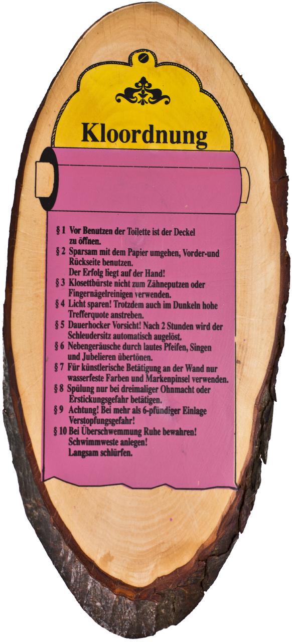 Rindenscheibe ca