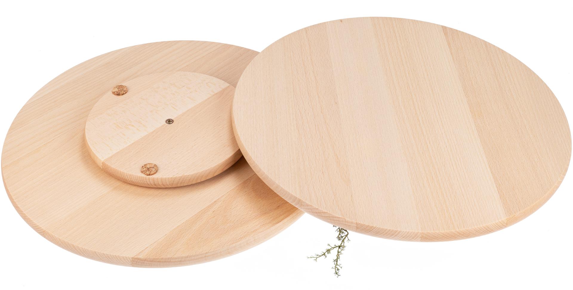 Drehteller Drehplatte aus Buche 40 cm