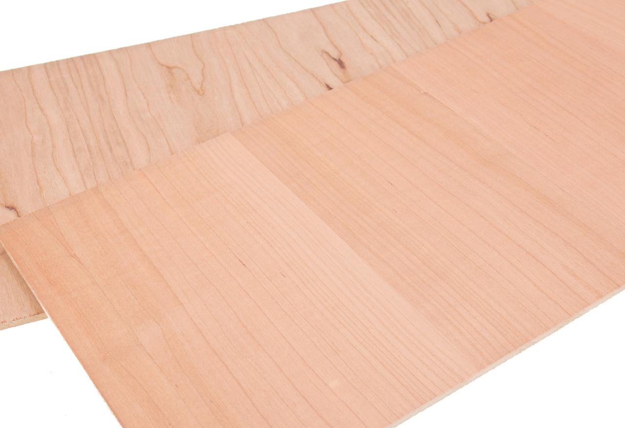 Holzplatte Kirsche Furnier AB Qualitaet MDF Kern