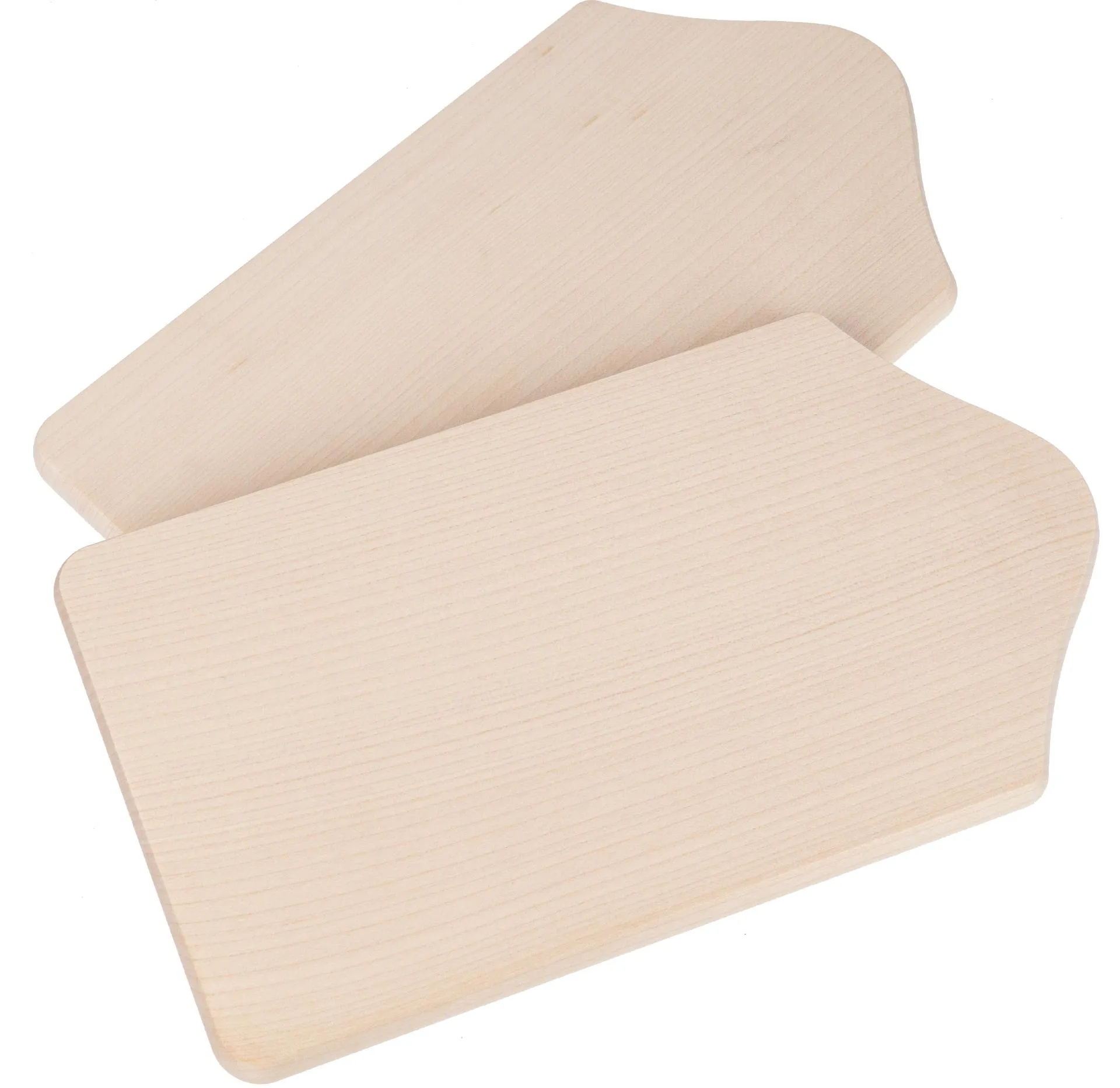 Frühstücksbrett FSC® Ahorn geschwungen 23 x 13 x 1,2 cm
