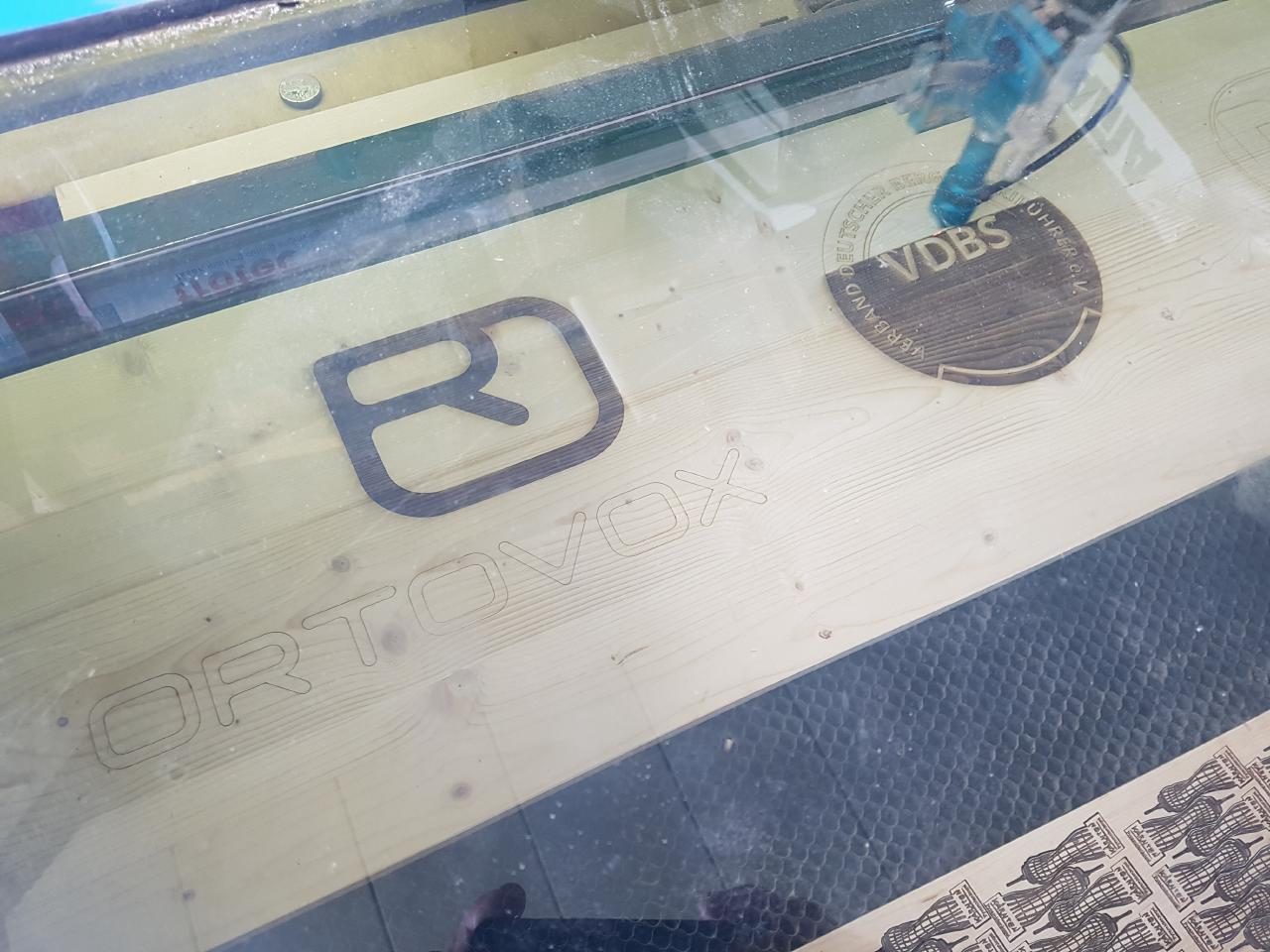 Laser Gravuren bis 10 cm² - regelmäßige Form