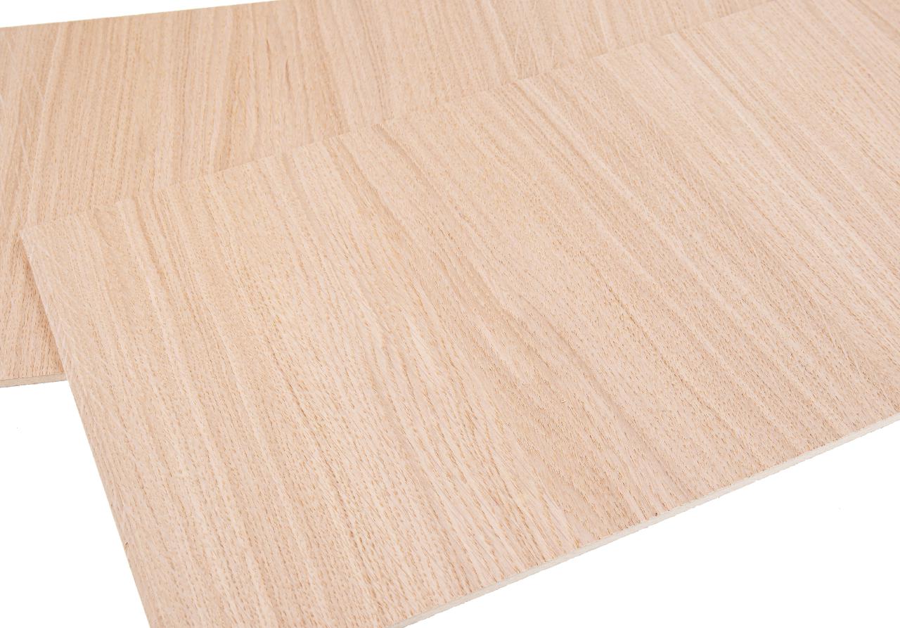 Holzplatte Eiche Furnier FSC AB Qualitaet MDF Kern