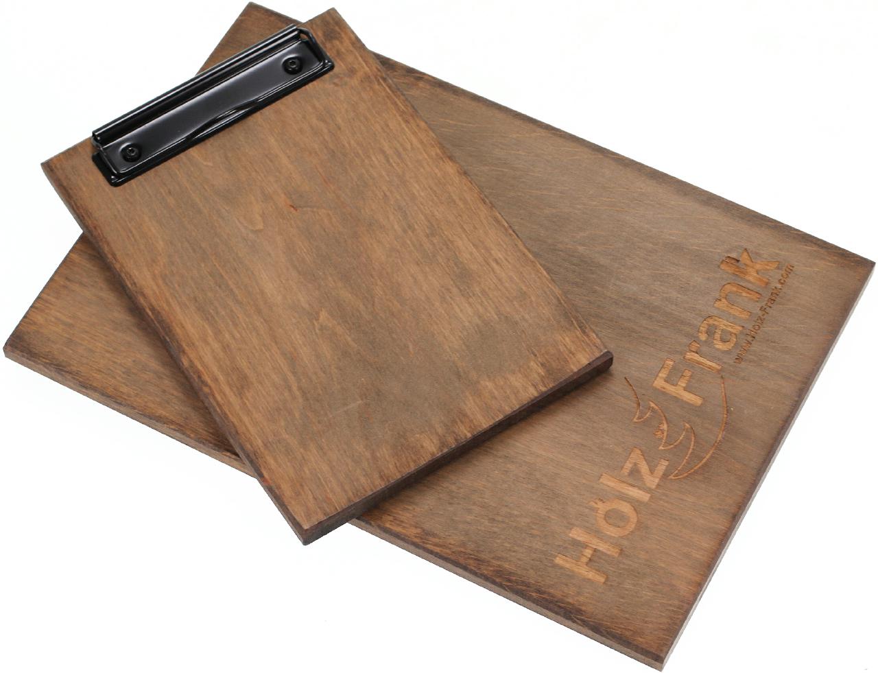 Holz Klemmbrett aus