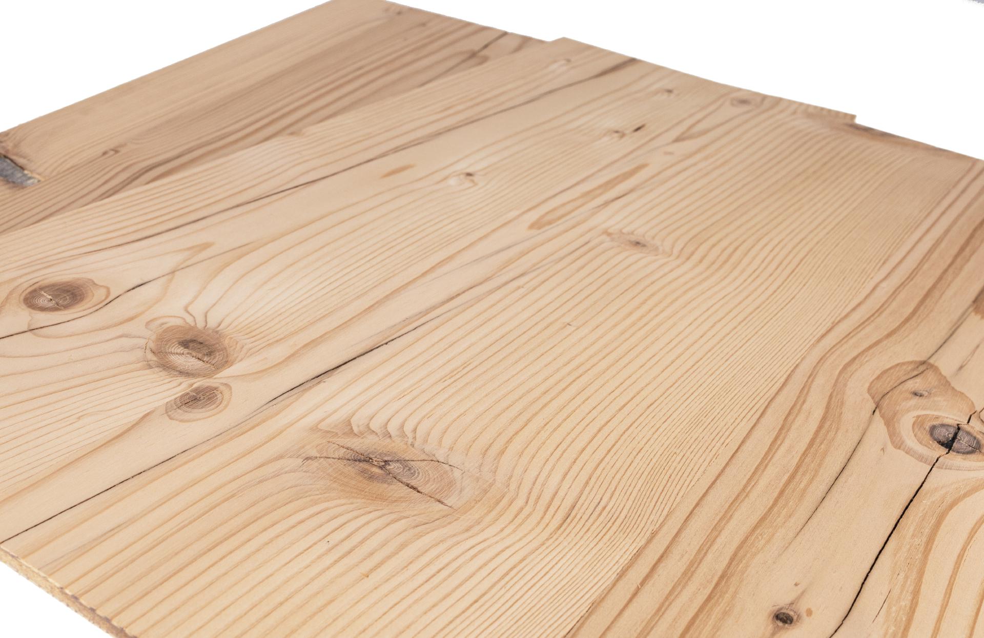 Holzplatte Historisches Altholz Fichte Furnier AB Qualitaet MDF Kern