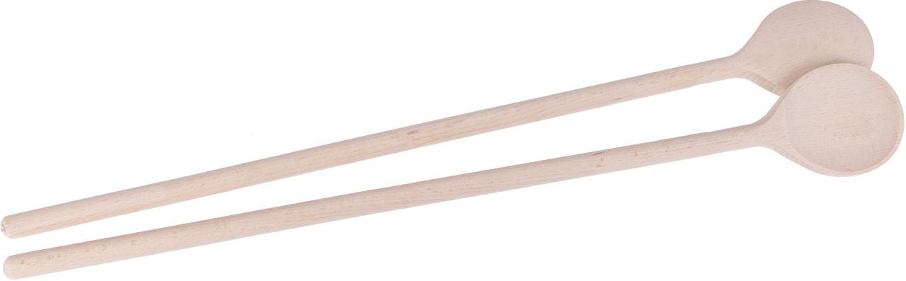 Holz Kochloeffel aus Buchenholz mit runder Laffe