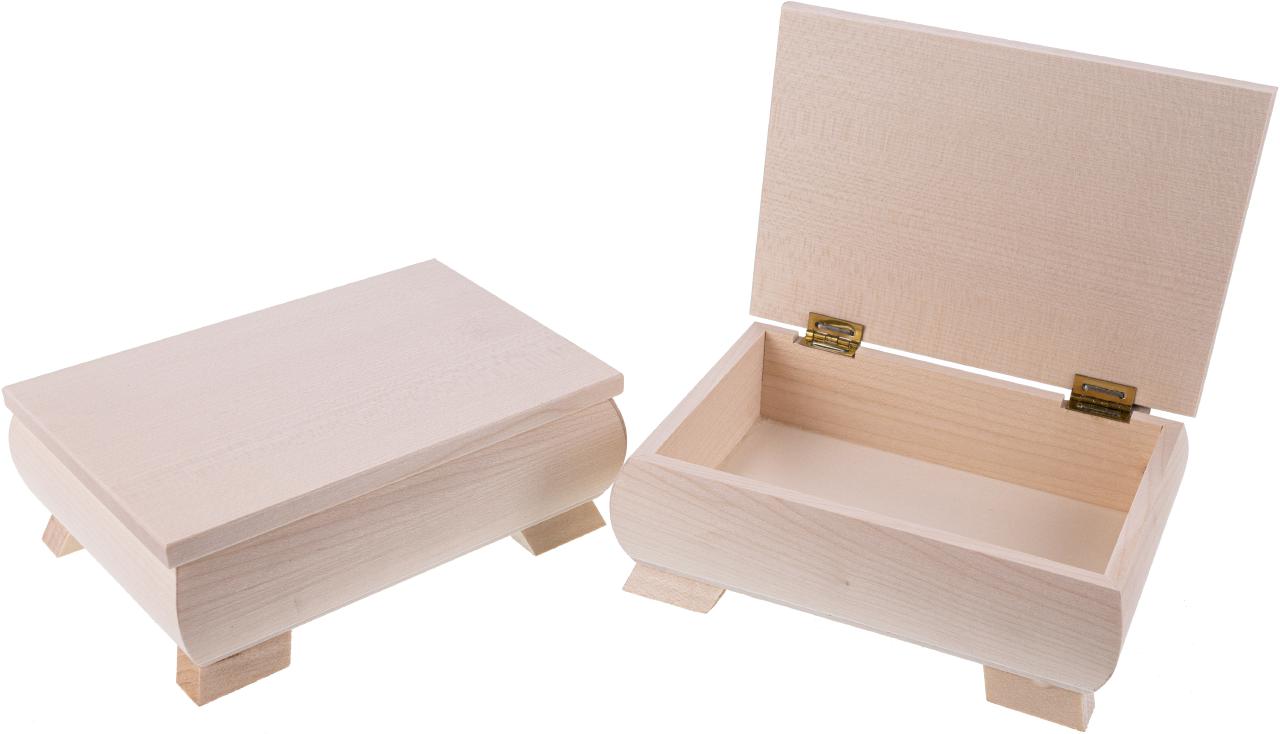 Elegantes Massivholz Schmuckkästchen aus Ahorn - Handgefertigt 15  x 11  x 6 cm