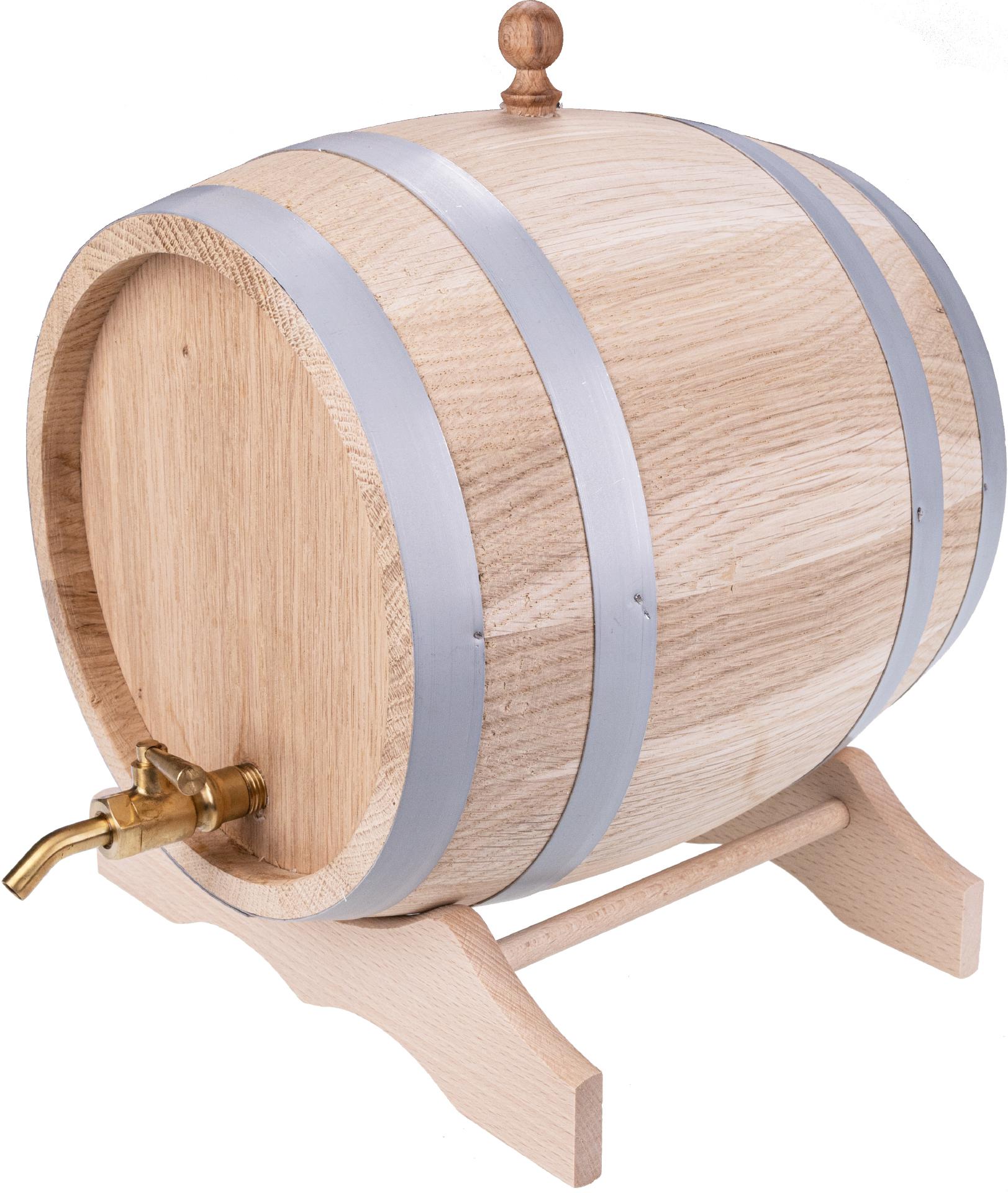 Hochwertiges Eichenfass fuer Whisky Schnaps Braende Wein oder Essig