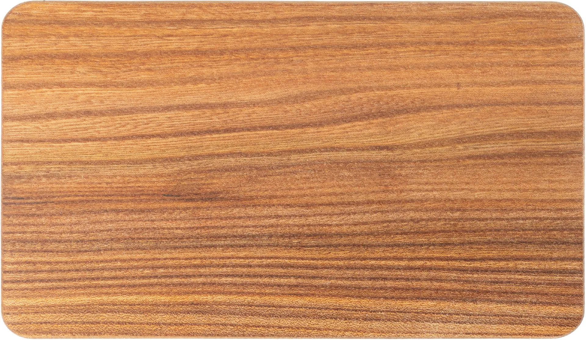 Holz Schneidebrett aus Ulme / Rüster geölt - 26 x 15 x 1,2 cm