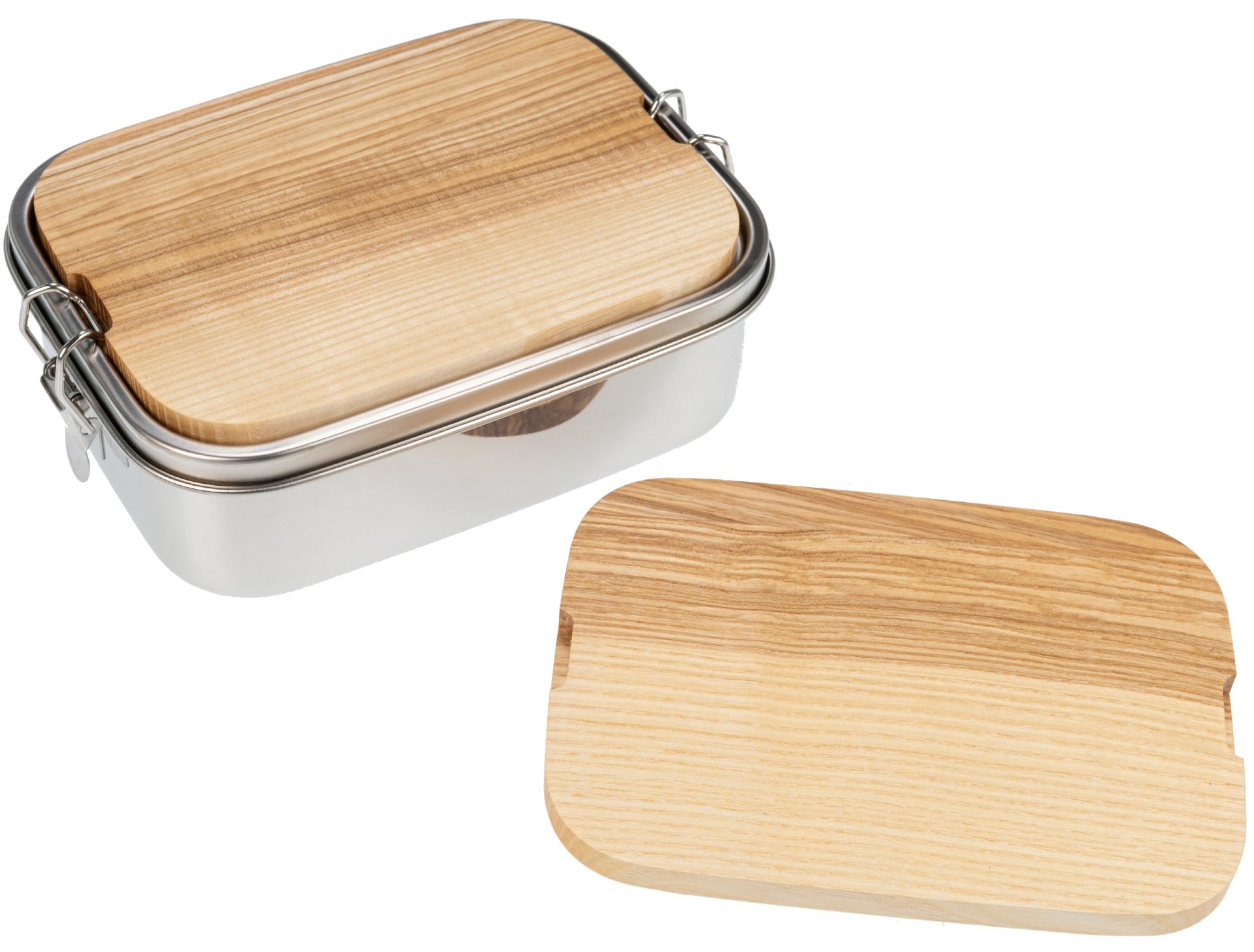 Lunchbox aus Edelstahl