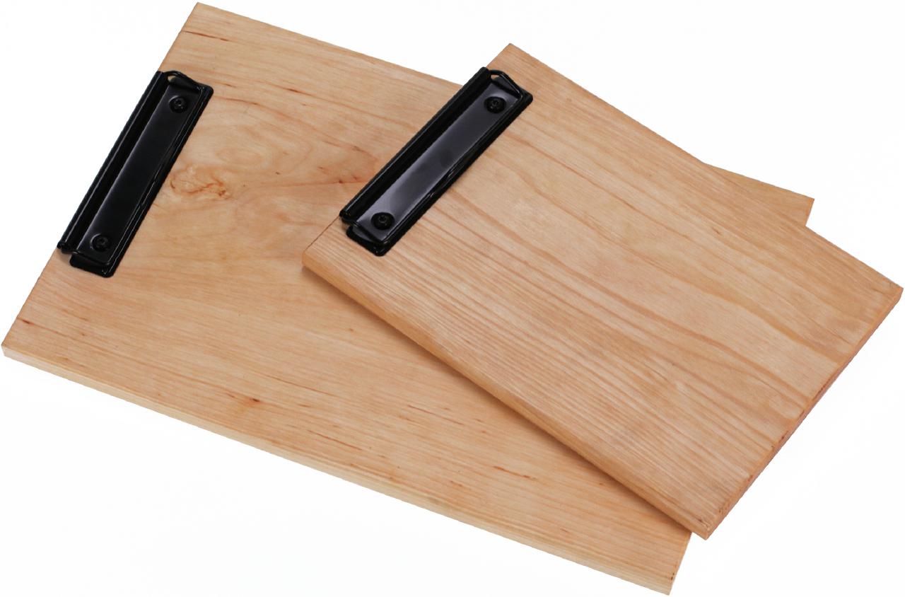 Holz Klemmbrett aus Erle Massivholz