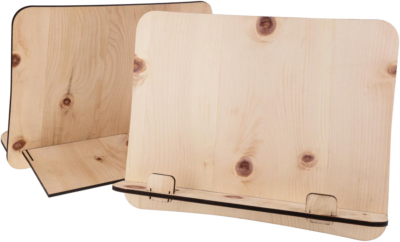 Holz Buchhalter Kochbuchstaender Tablett Halter
