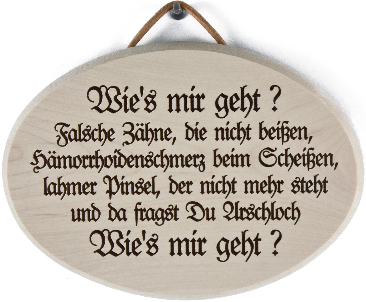 Ahorn Buntdruck roh