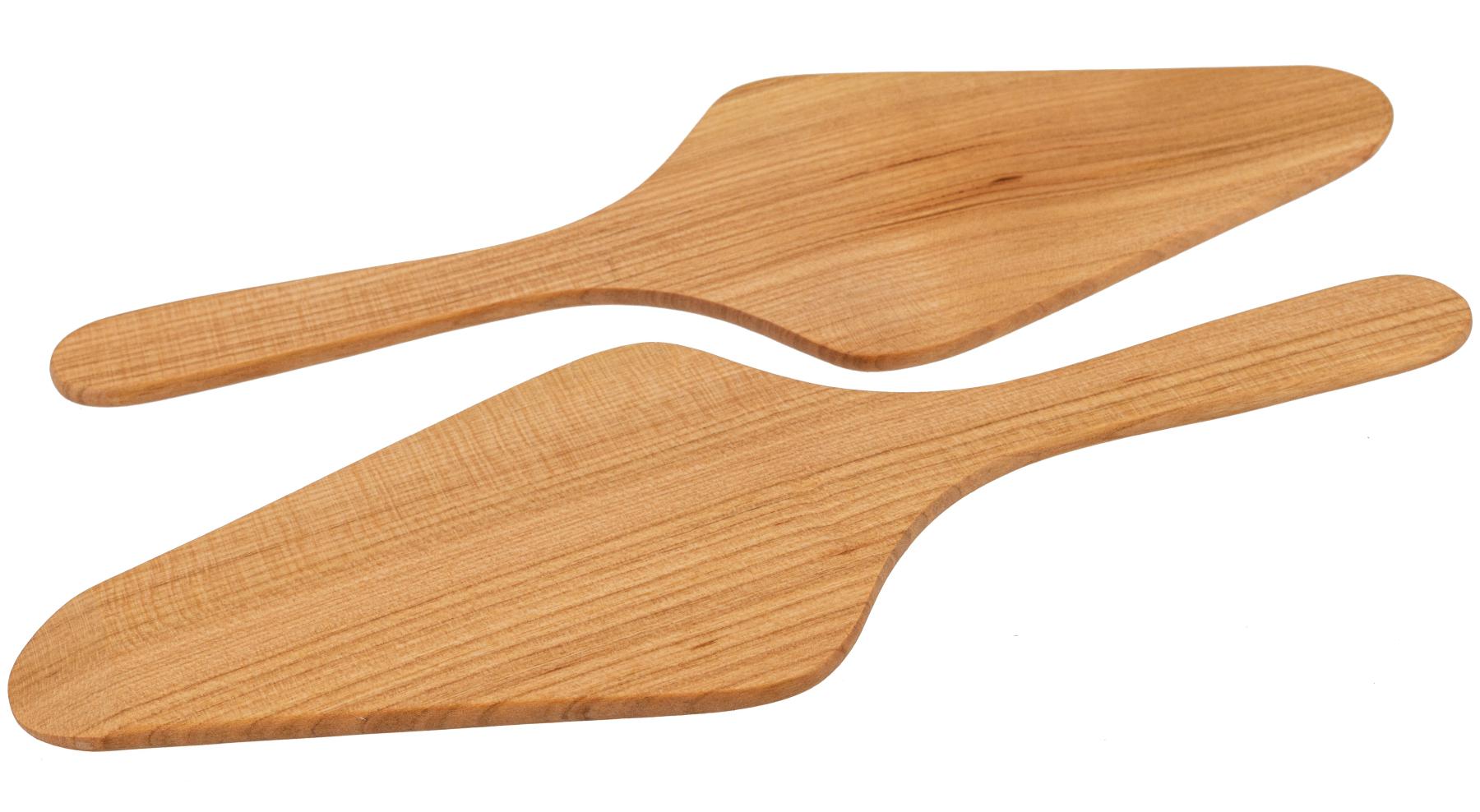 Tortenheber Pizzaheber aus geoeltem Kirschholz