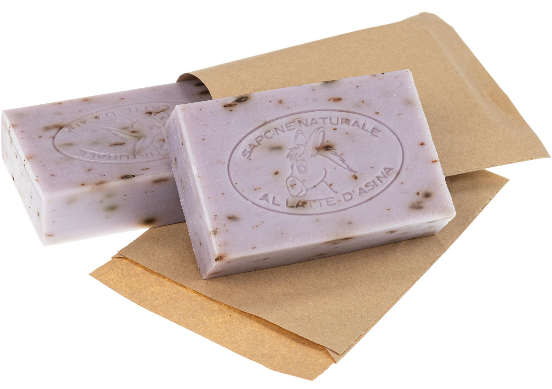 Naturseife mit Eselmilch Handgemachte Seife aus den Alpen Lavendel