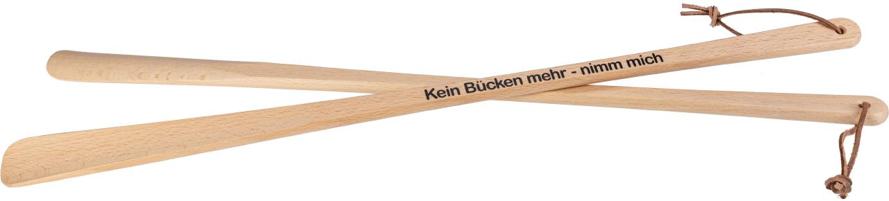 Buchenholz Schuhloeffel XXL