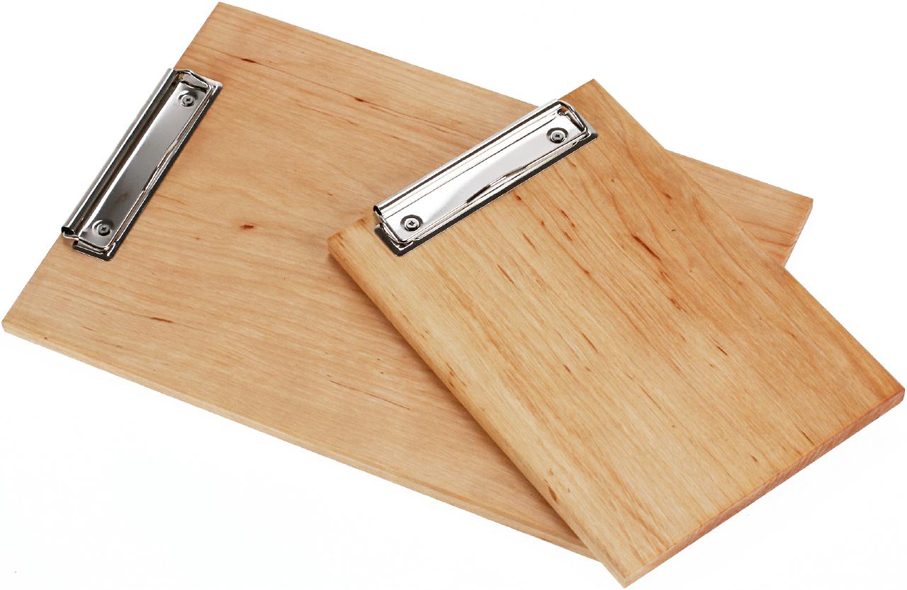 Holz Klemmbrett aus Erle Massivholz