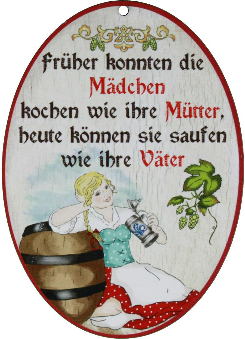 Holz Spruchschilder bunt bedruckt