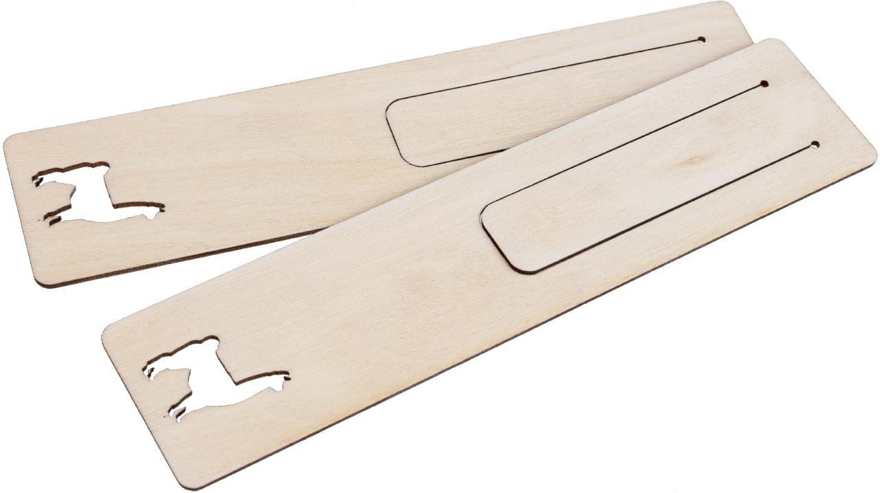 Holz Lesezeichen