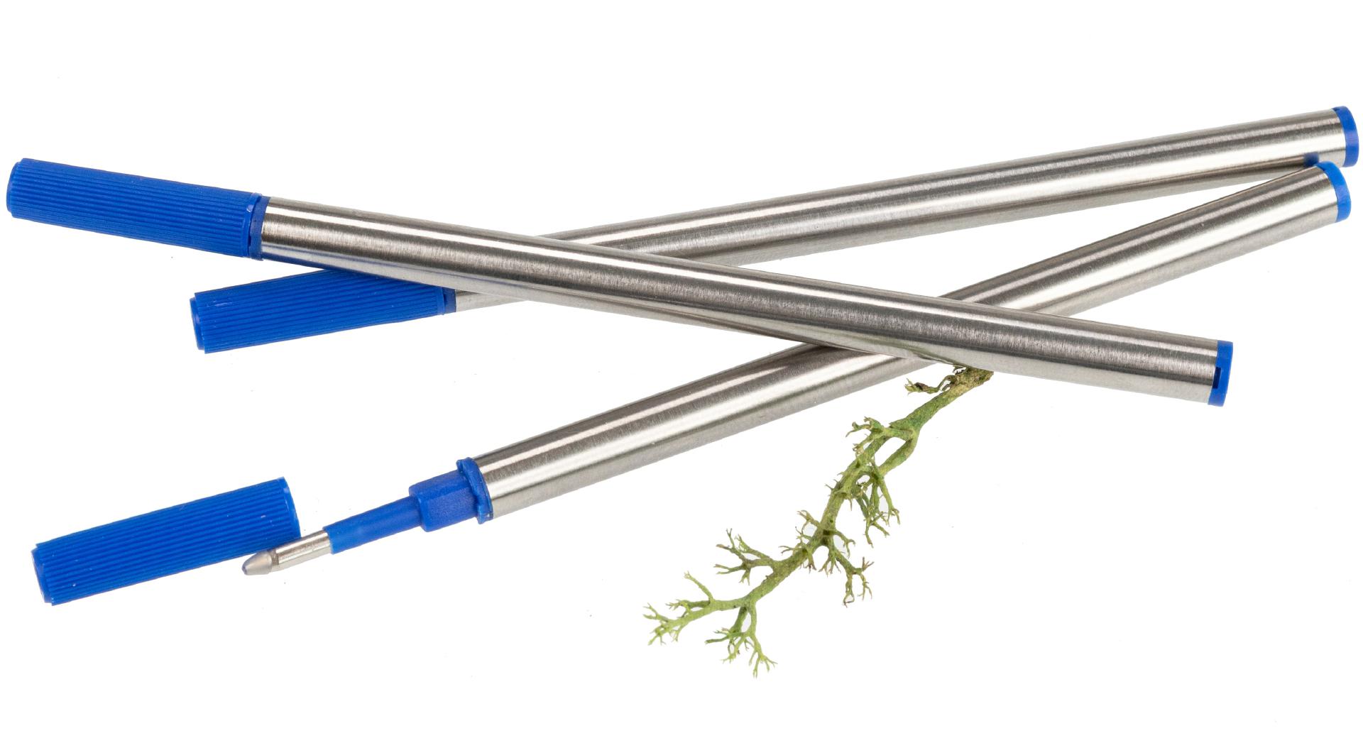 Mine für Kugelschreiber - blau - Kugelschreibermine für zylindrische Kugelschreiber