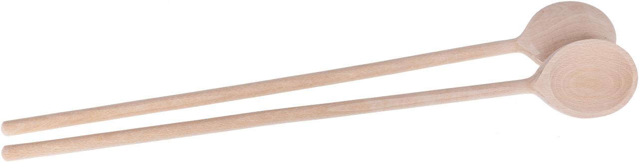 Holz Kochloeffel aus Buchenholz mit runder Laffe