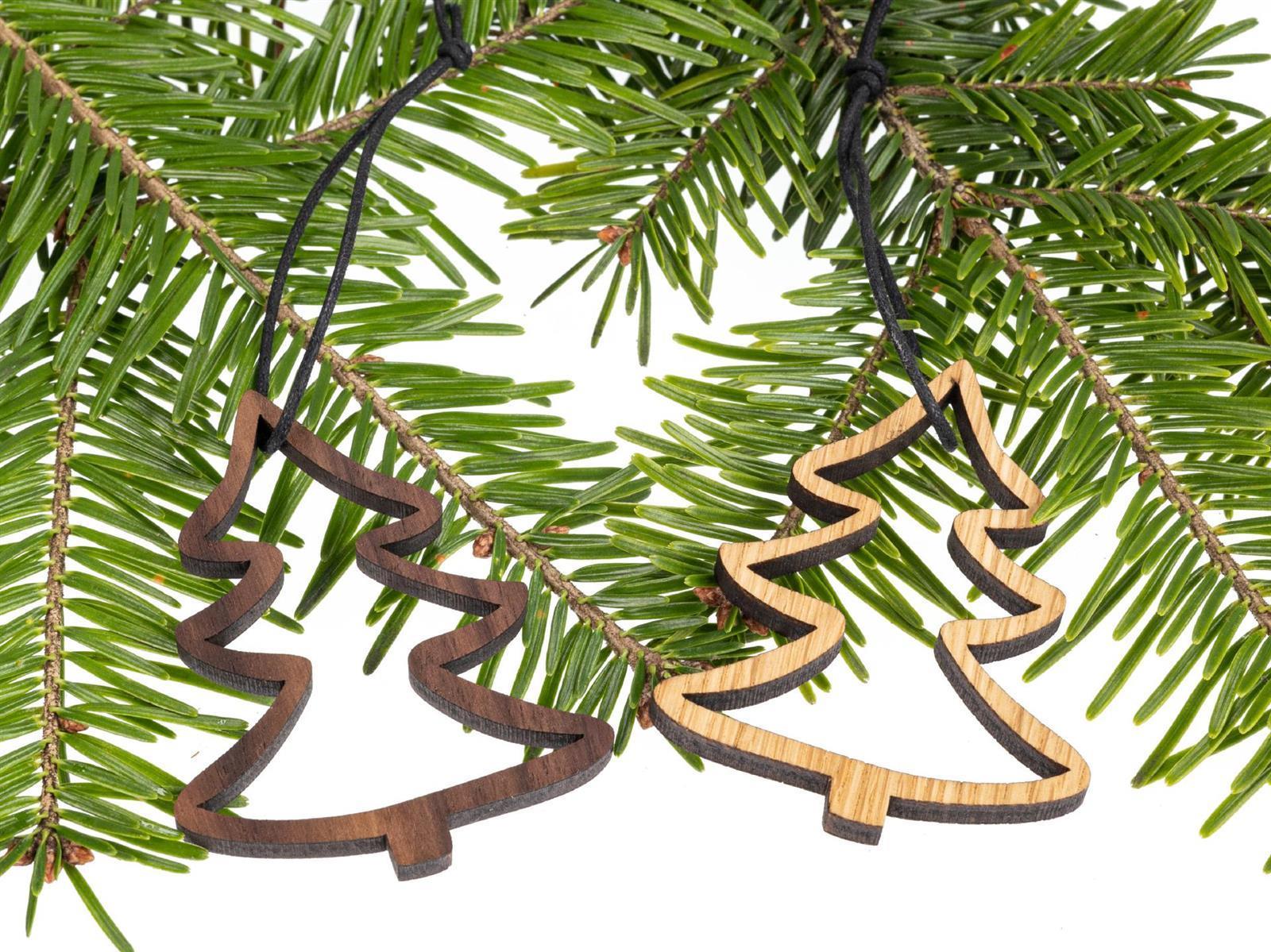 Holz Weihnachtsbaumschmuck Tannenbaum im Tannenbaum
