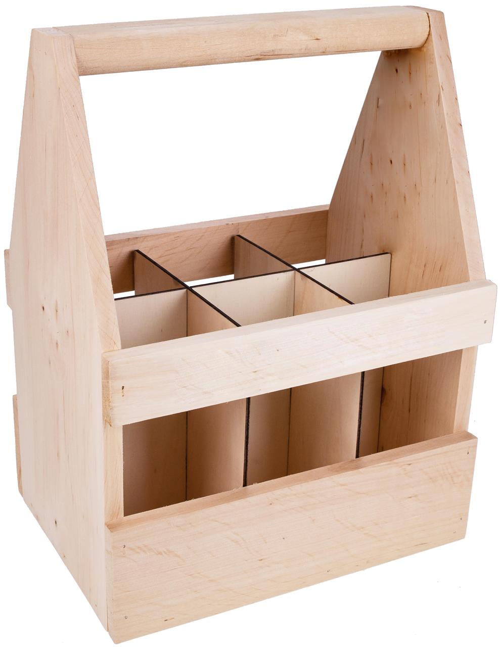 Holz Biertraeger Erle massiv