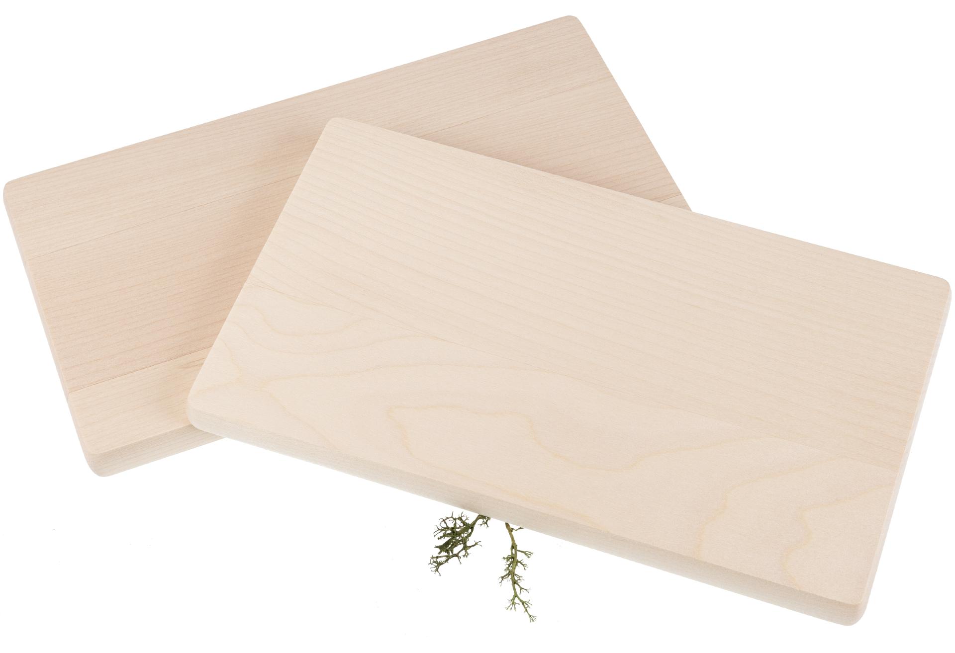 Schneidebrett rechteckig aus FSC® Ahorn Holz 26 x 15 x 1,5 cm