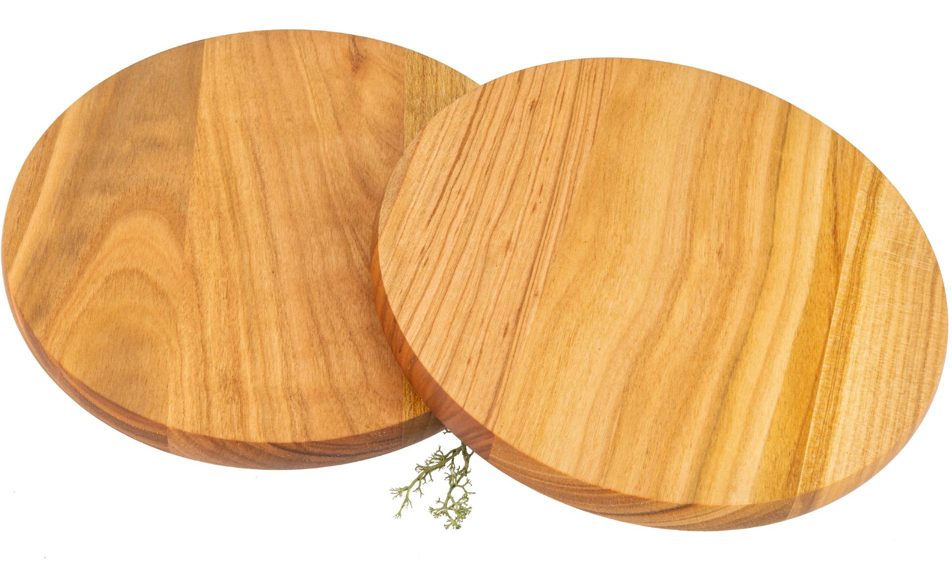 Schneidebrett rund - FSC® Kirsch Holz geölt Ø 20cm rund