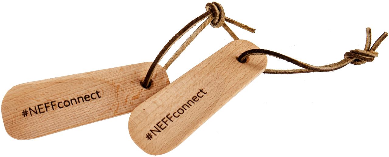 Personalisierter Holz Schuhloeffel