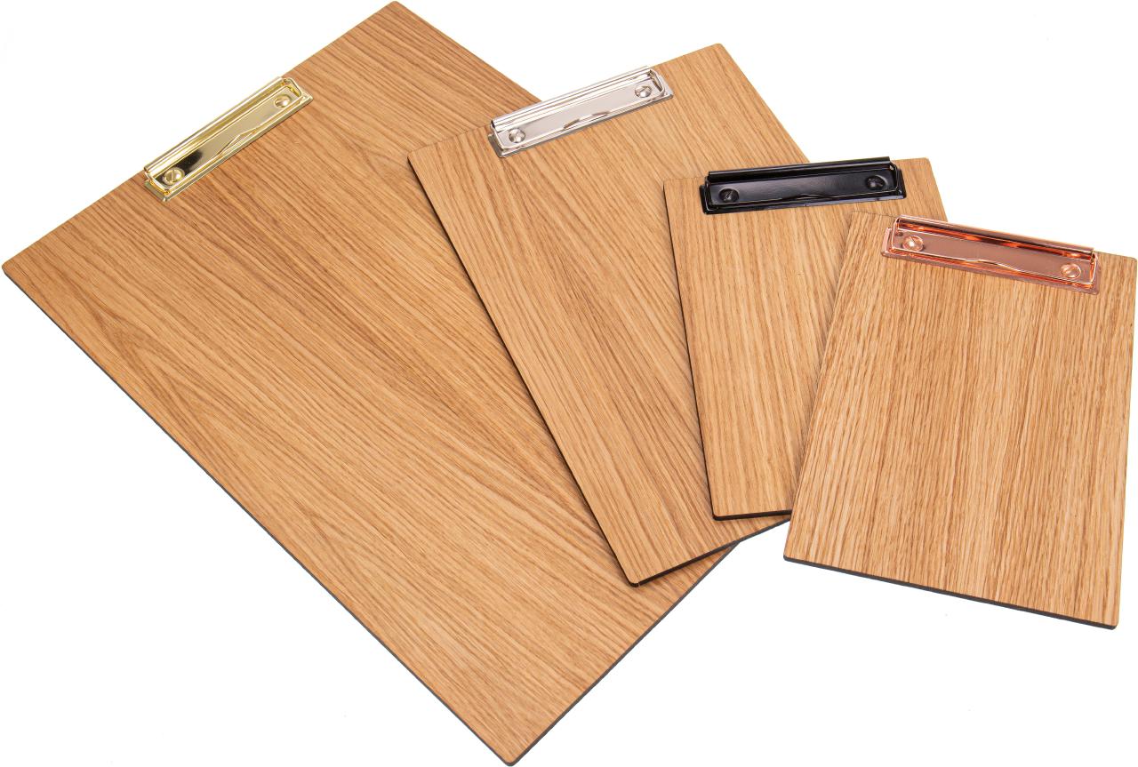 Holz Klemmbrett aus Eiche FSC