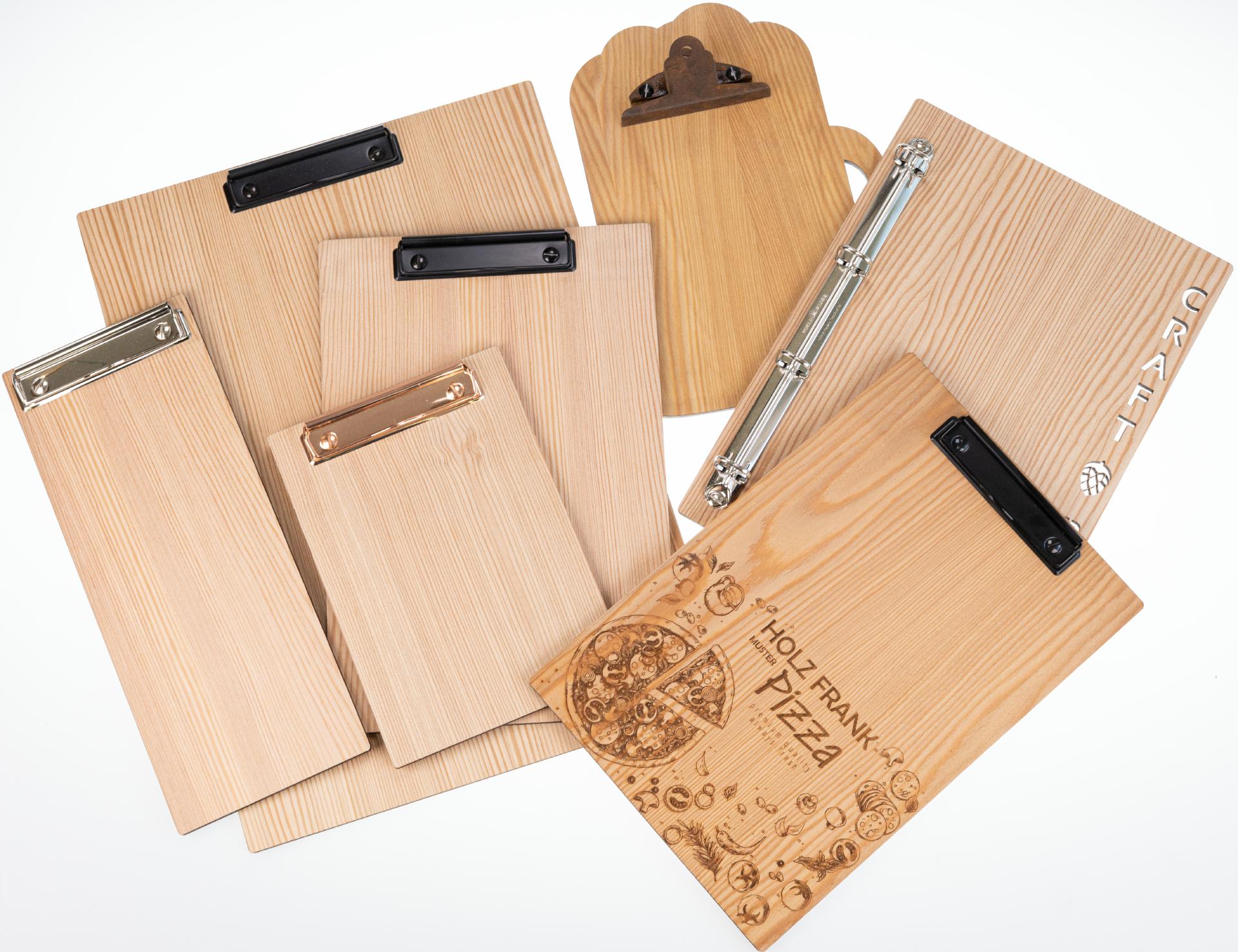 Holz Klemmbrett aus Laerche