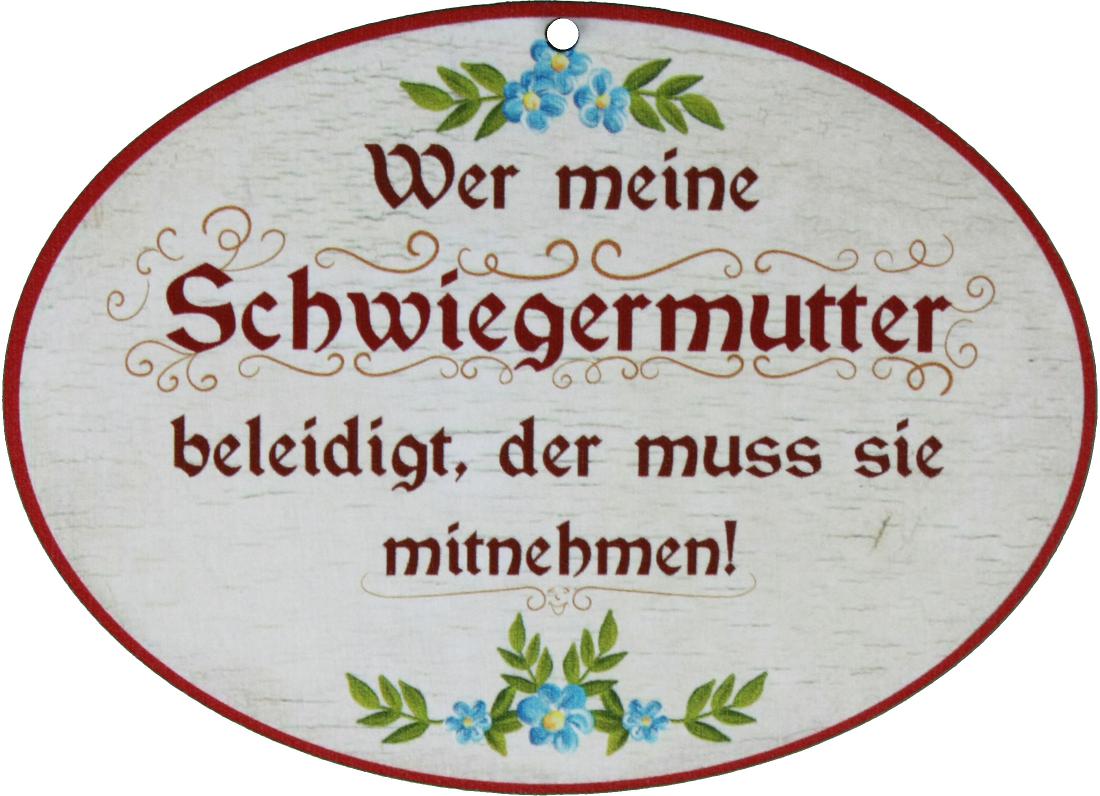 Holz Spruchschilder bunt bedruckt