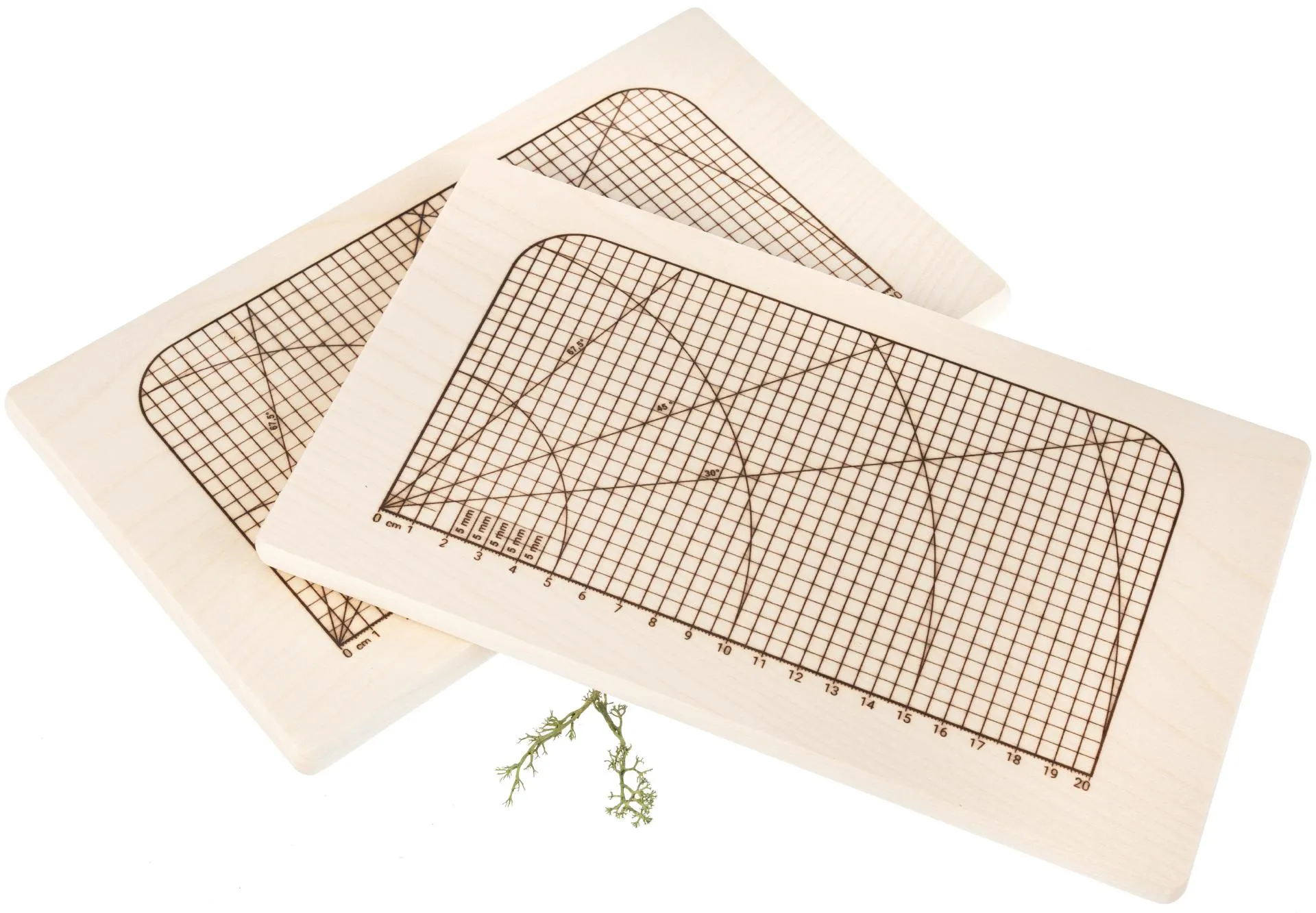 Frühstücksbrett FSC® Ahorn 26 x 15 x 1,2 cm - Hochpräzisions Frühstücksbrett