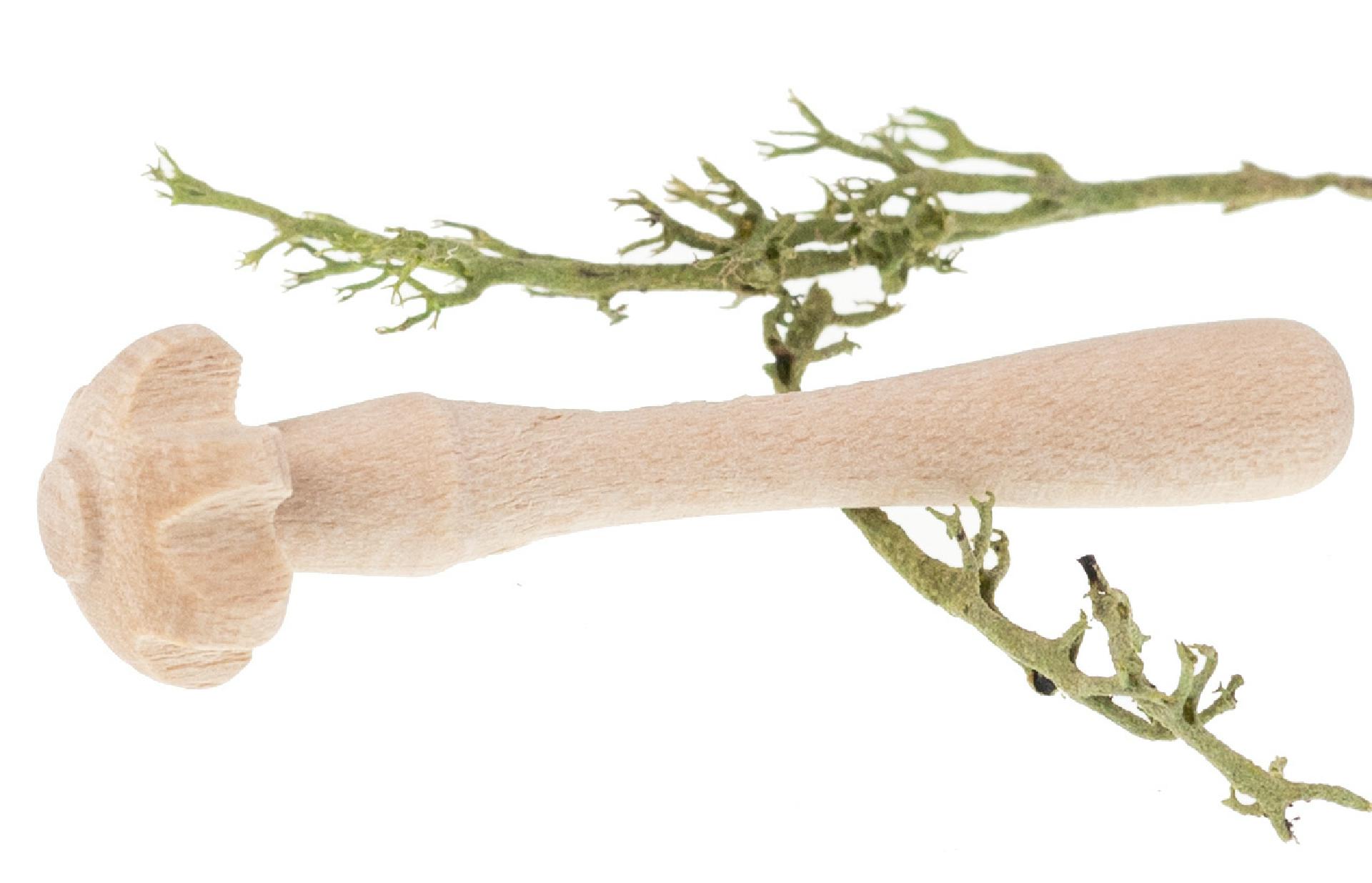 Küchenminiaturen Quirl 4,5 cm mit Loch im Griff
