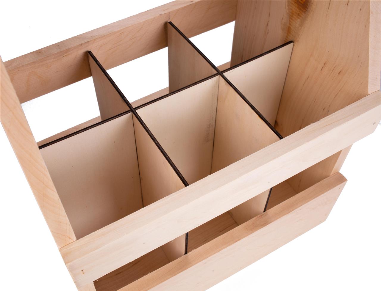 Holz Biertraeger Erle massiv
