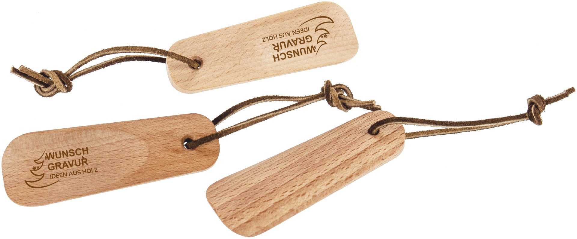 Personalisierter Holz Schuhloeffel