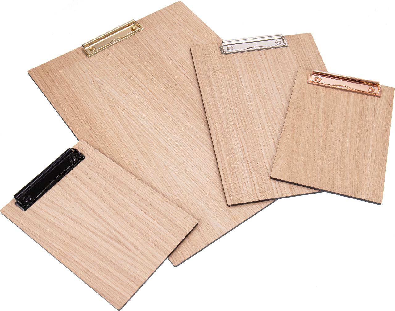 Holz Klemmbrett aus Eiche FSC