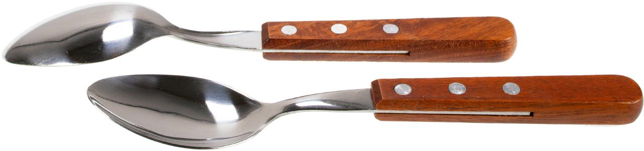 Essloeffel mit Holzgriff ca