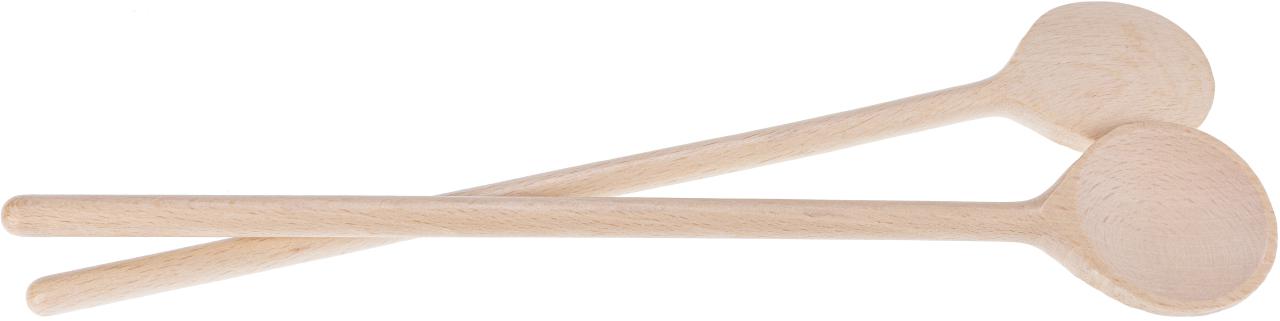 Holz Kochloeffel aus Buchenholz mit runder Laffe